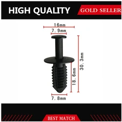500pcs For Mercedes Benz Fender Liner Rivet clip SLK350 300E C220 C320 300D 1249900492 124-990-04-92