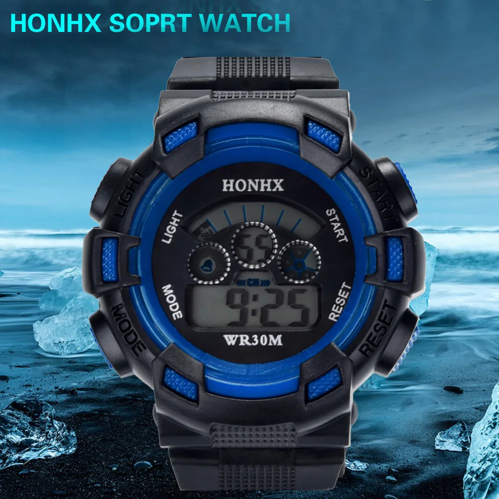 

Waterproof Children Boys Digital LED Sports Watch Kids Alarm Date Watch Gift Reloj deportivo Relogio Desportivo Sports Watch