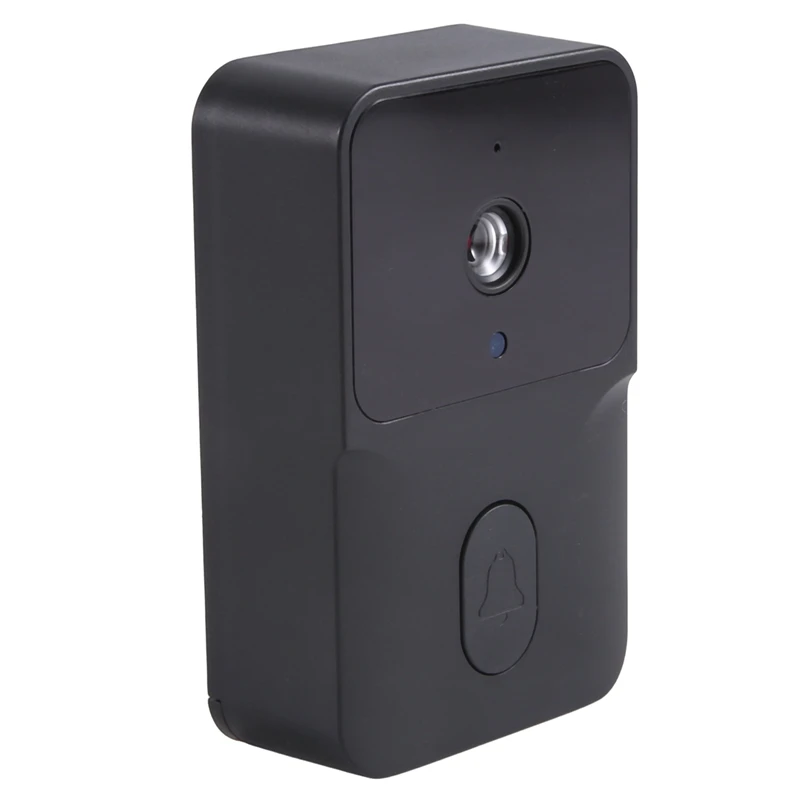 Tuya Intelligent Wifi Doorbell Outdoor High-Definition Camera Anti-Theft Door Bell Set Night Vision Monitor Door Phone Voice