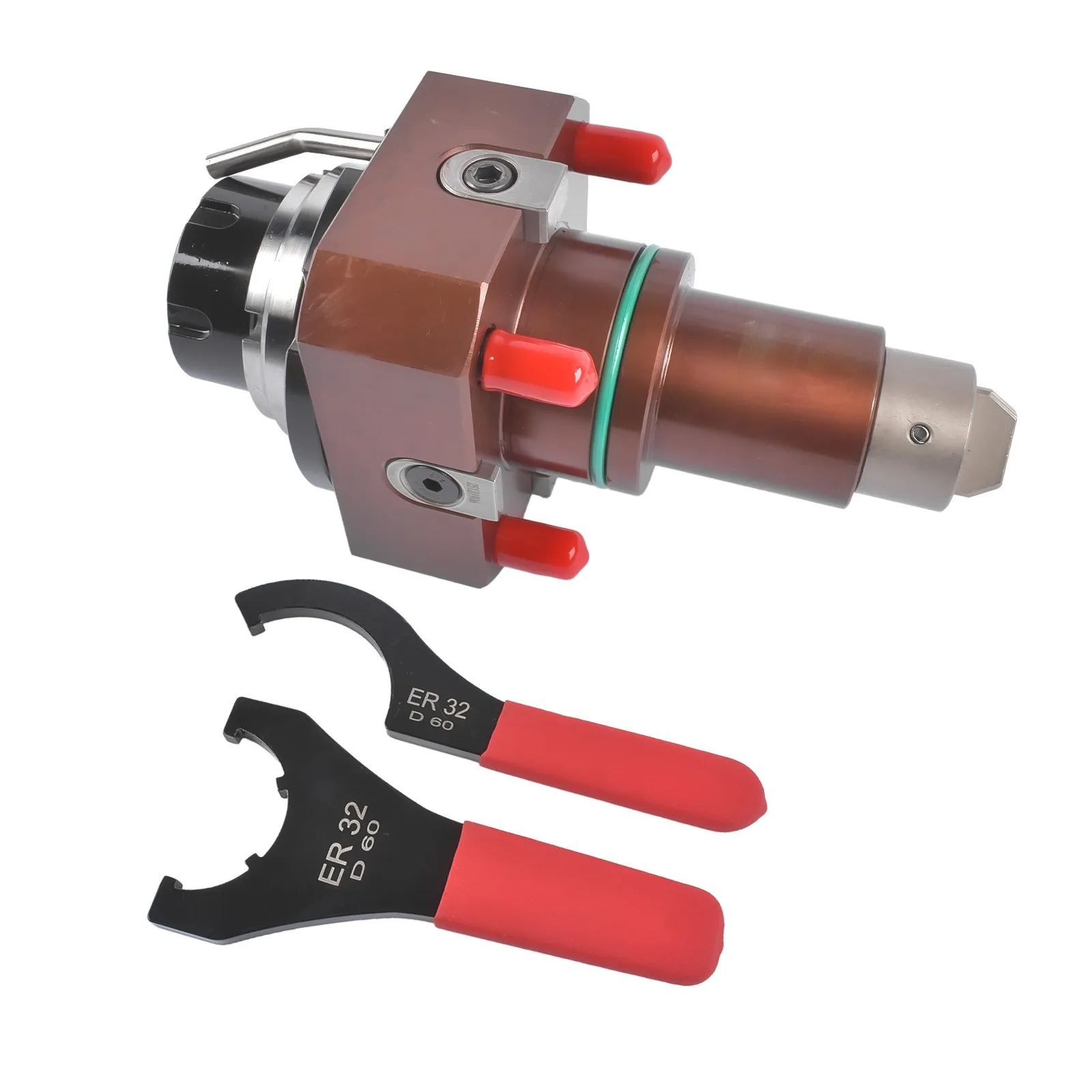 AP02 BMT55-0° Driven Tool Holder ER32 wrench For CNC Milling Lathe Turn-Mill Machine