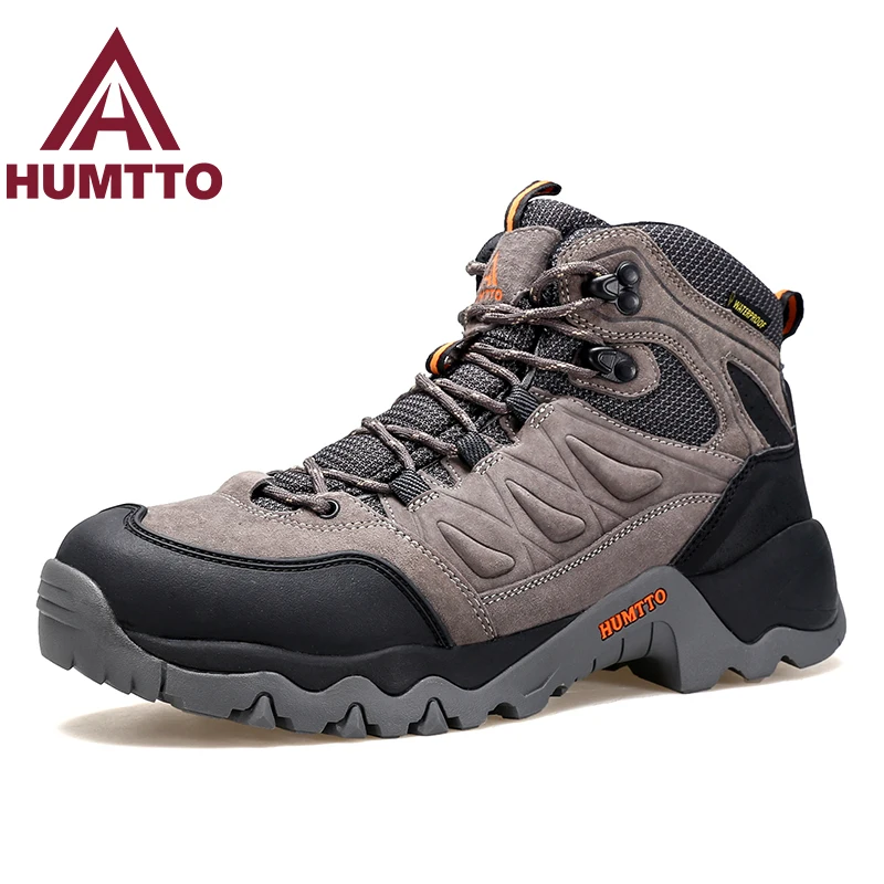 

HUMTTO outdoor hiking shoes men's waterproof hiking boots women's breathable hunting boots sports sneakers trekking shoes