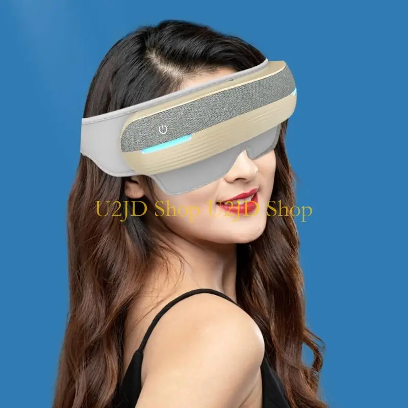 U2JD Silents Operation Eye Hear Hear Massagers نظام ضغط الحرارة الحراري للنظارات