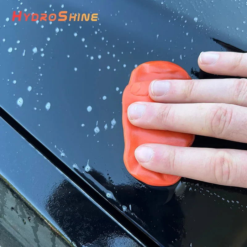 100g Clay Bar Hydroshine Orange Clay Bar For Auto Detailing Car Deep Cleaning Wash Heavy Duty Remover Cleaner Sludge Mud