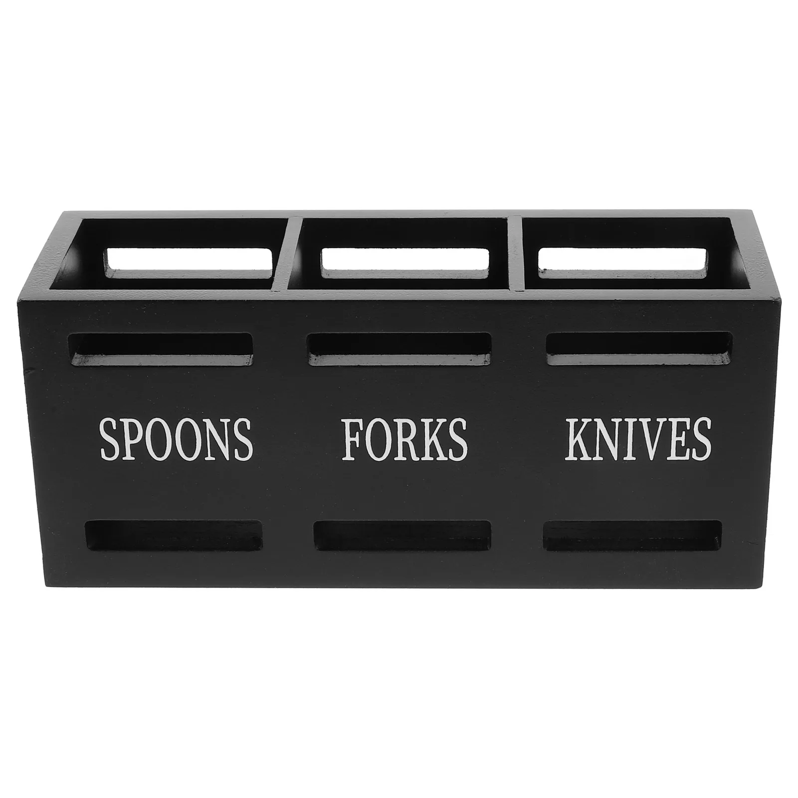 

Chopsticks and Spoon Storage Box Basket for Utensils Compartment Tableware Holder Kitchen Cutlery Countertop