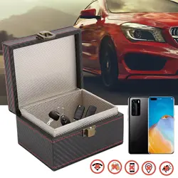 New RFID Faraday Box Anti Theft Fob Protector Radiation-proof Mobile Phone Box Car Keyless Signal Blocker Security