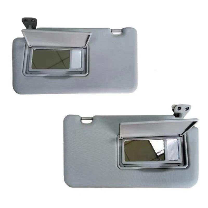 

Car Sun Visor Shade Gray Sunvisor with Makeup Mirror Light For Renault Koleos 2008-2016 Car Accessories 964005494R 96401JY65A