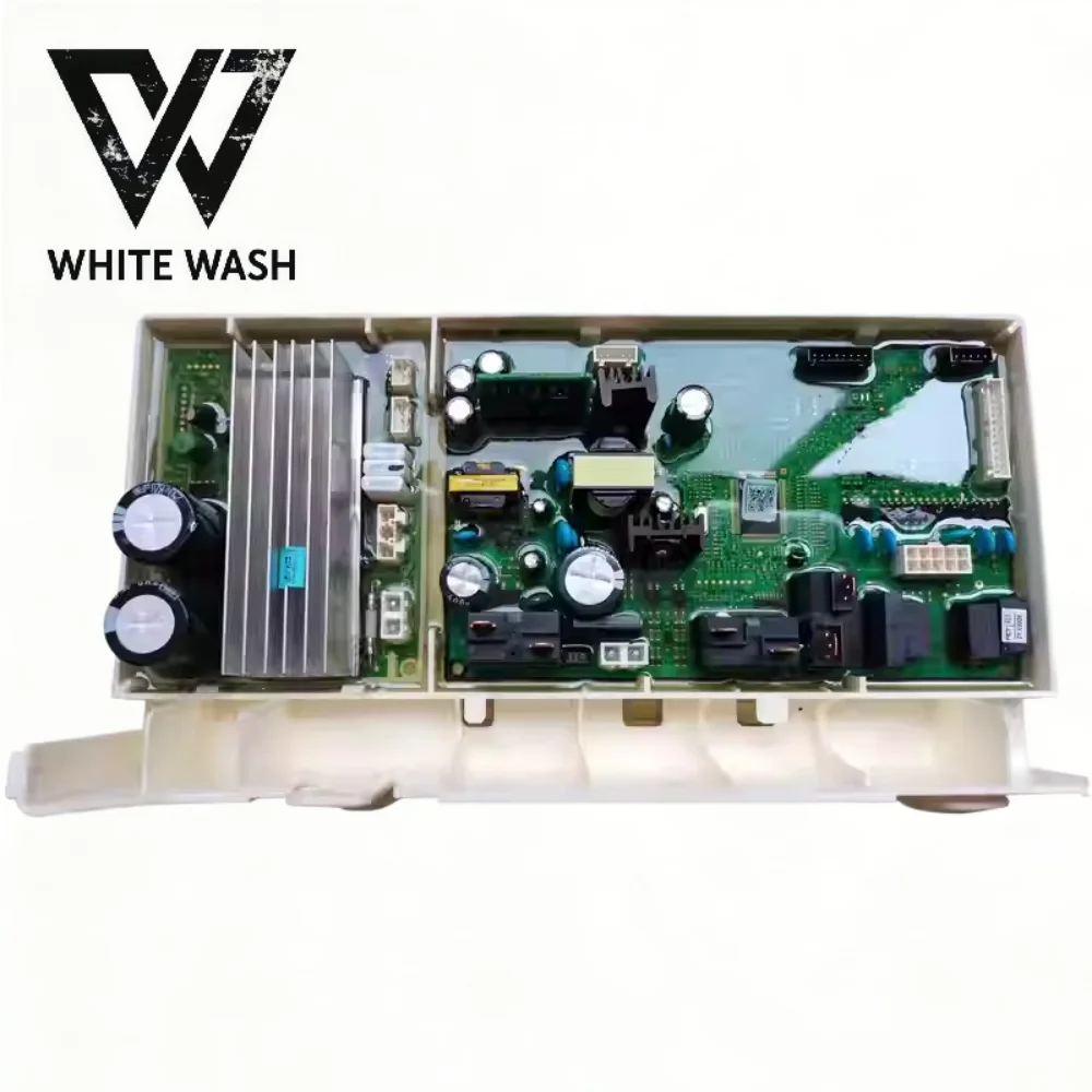Nova Placa de Controle Compatível para Máquina de Lavar Roupa WW12K8412OWSC, Placa Principal de Frequência Variável DC92-01885C DC92-01887A, Peças para Lavanderia