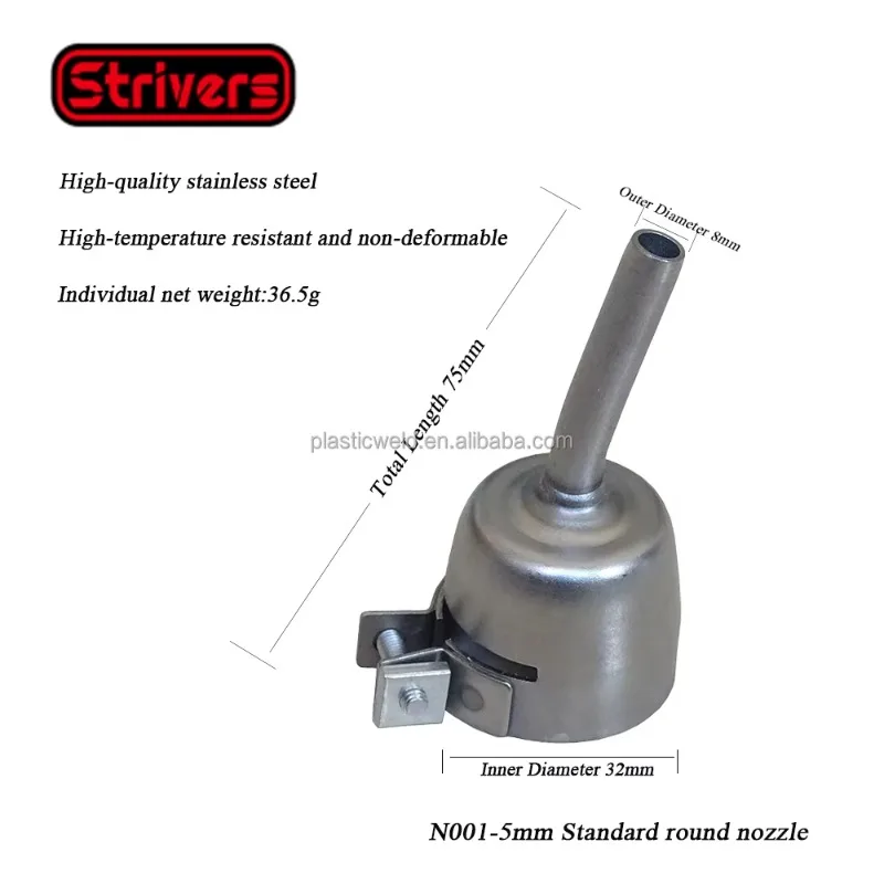 Small Handy Plastic Welders Spot Welding Gun Hot Air Mini Extruder With Round And Flat Nozzles And Rollers