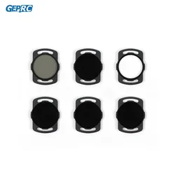 GEPRC-O3 Air Unidade Filtros ND, Lente CPL, ND8, ND16, ND32 Lens Filter Set, quadro de liga de alumínio para O3 Air Black Action Camera CPL Len