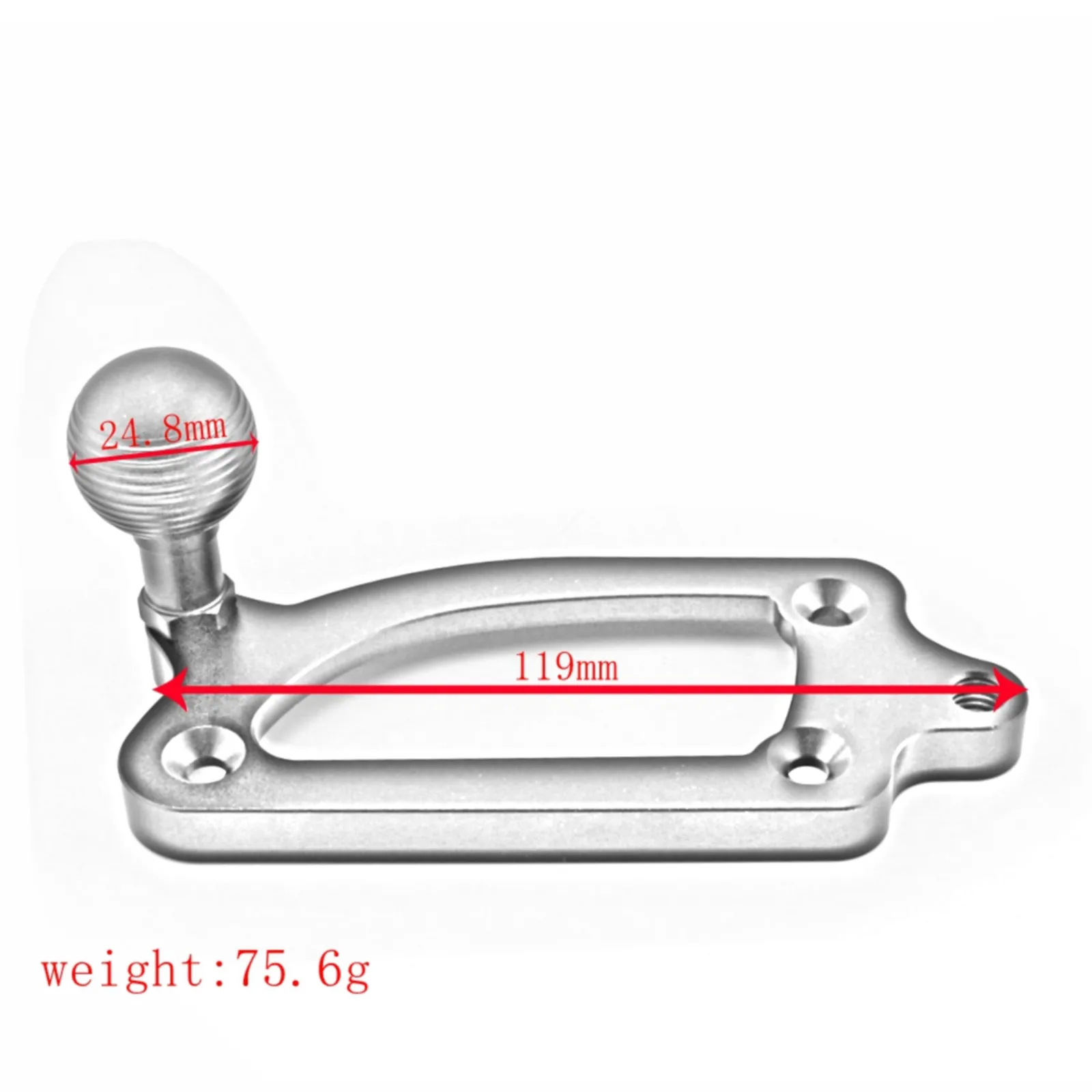 1 Pair Upper Pump Cover Hand Bracket Ball Head Brake Oil Cup Decorative Cover GPS Mount For BMW R18 R18B R18TC 2021-2023