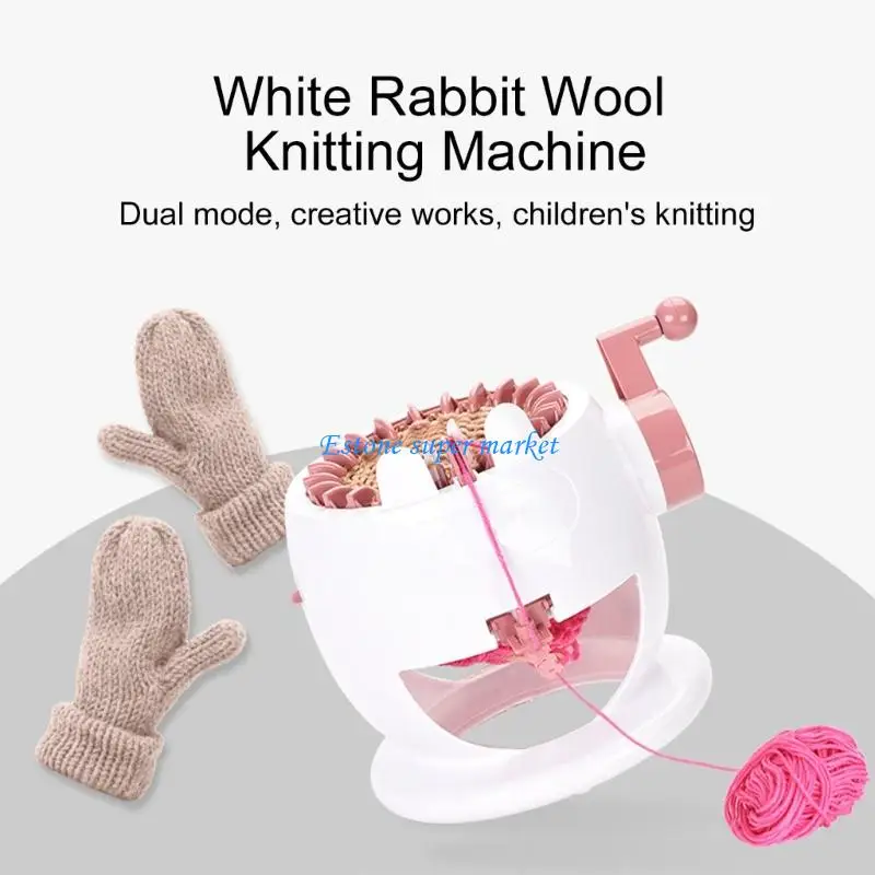 090B Realistic Knitting Experience 22 Needle Toy For Children Craft Development