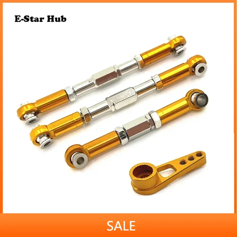 

WLtoys 104016 104018 104009 12401 12402 12403 12404 12409 RC Car Parts,Steering Linkage,Steering Gear Swing Arm