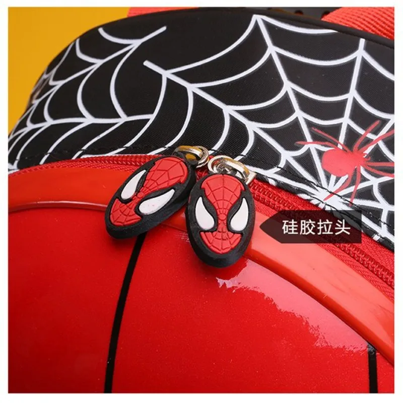Mochila escolar para niños de Spiderman de Marvel, mochila creativa de cáscara de huevo de dibujos animados para niños, mochila para estudiantes de guardería, mochila de dibujos animados para salir