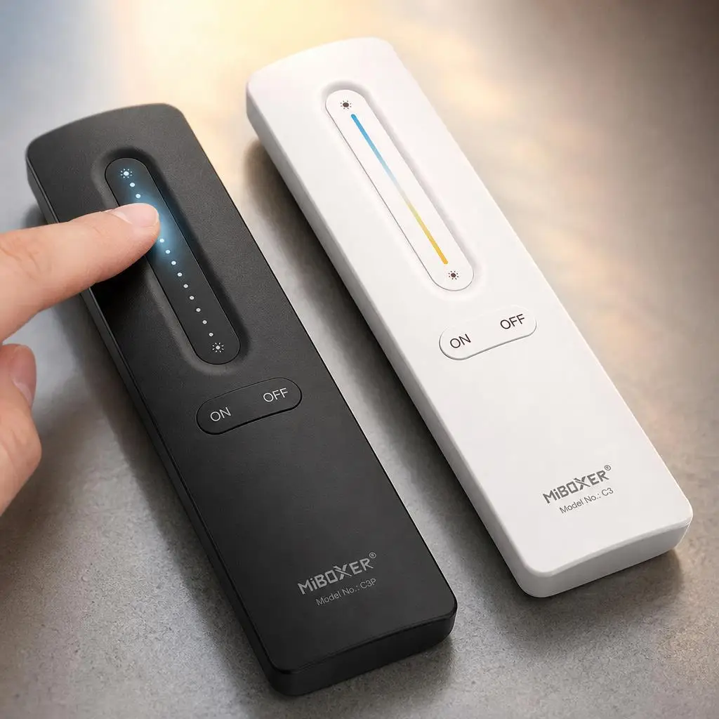 MiBoxer WL-SW1 AC100-240V LED Controller Wifi+2.4GHz RF Smart Switch RF Push Dimmer  App/Voice/Tuya/Remote Control Child lock