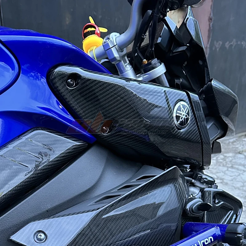 

Air Intake Duct Covers For Yamaha MT-10 MT10 FZ-10 2016-2019 Full Carbon Fiber 100%