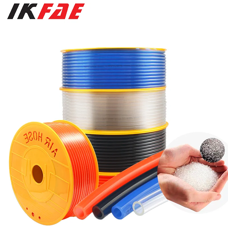 

5M/10M PU Pipe Pneumatic Tube Air Tubing Component Air Hose 4mm 6mm 8mm 10mm 12mm 14mm Pneumatic Air Hoses PU Pipe
