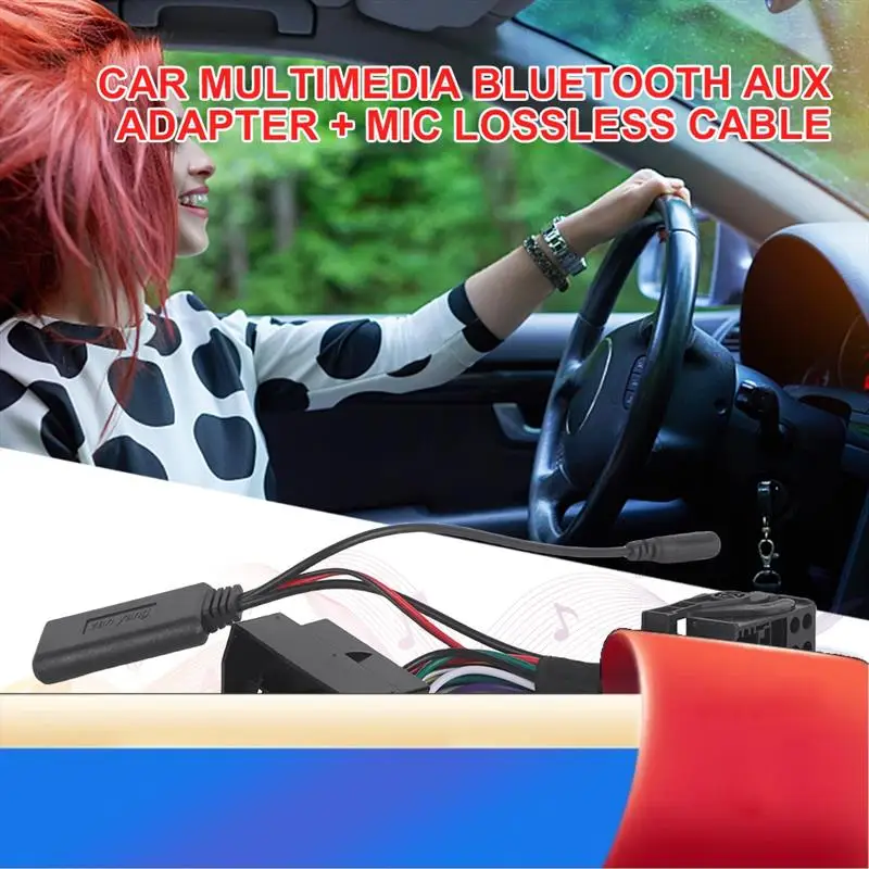 

Car Radio Audio Music Device Bluetooth 5.0 Handsfree Aux Adapter RCD510 300+ 310 RCD210 For Skoda-X62A