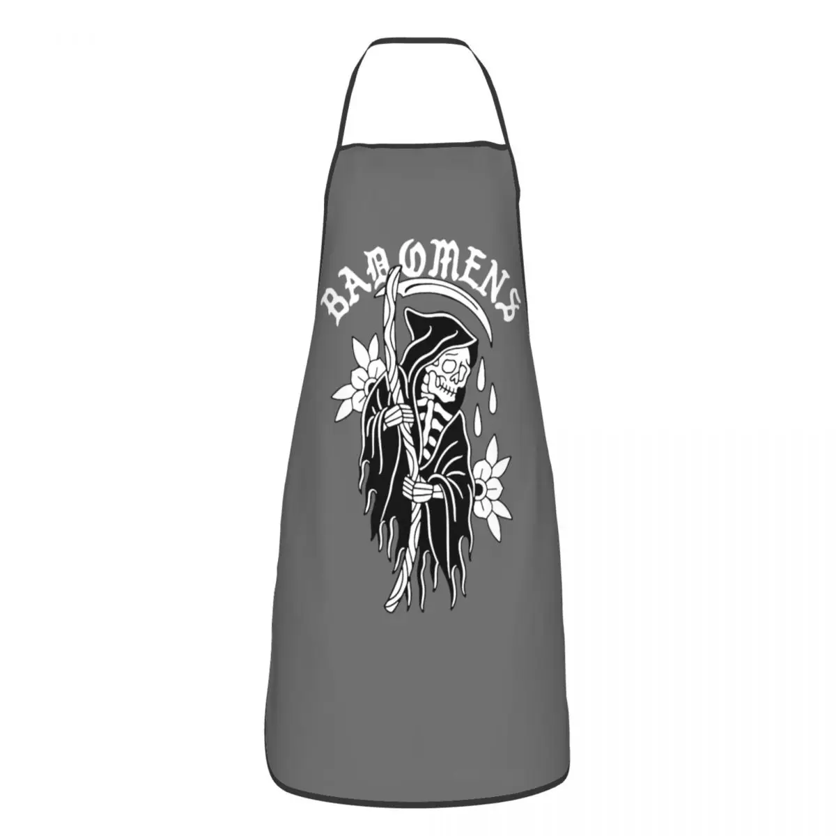 Custom Unisex B-Bads Brand O-Omenes Hip Hop Brand Kitchen Chef Cooking Baking Apron Men Women Tablier Cuisine for Gardening