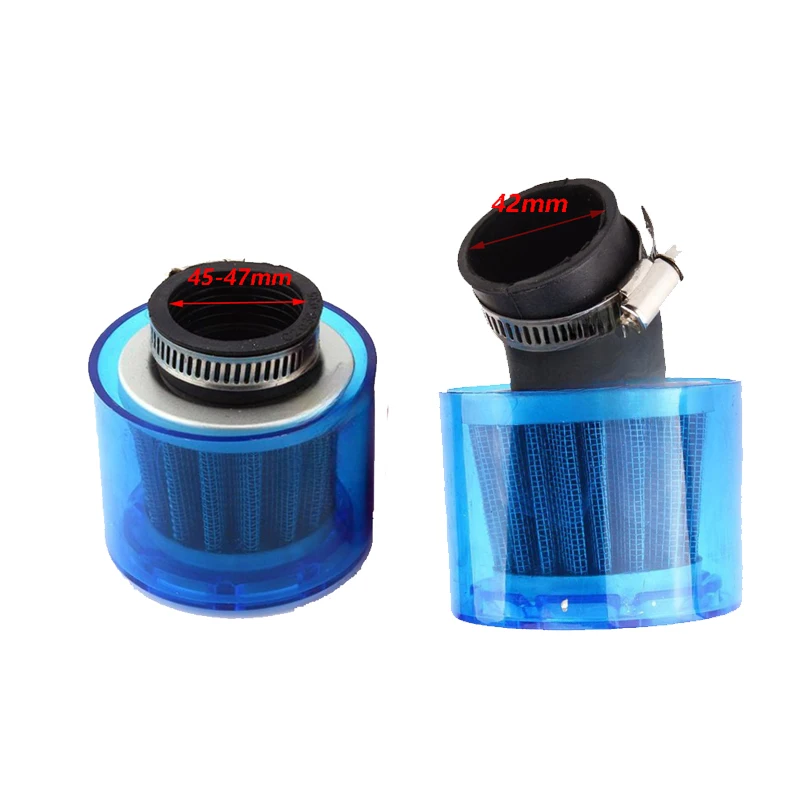 

Motorcycle 35/38/42/45/48-50mm Bend Elbow/Stright WaterProof Air Filter Cleaner For 50cc-250cc ATV Pit Dirt Bike Motorbike parts