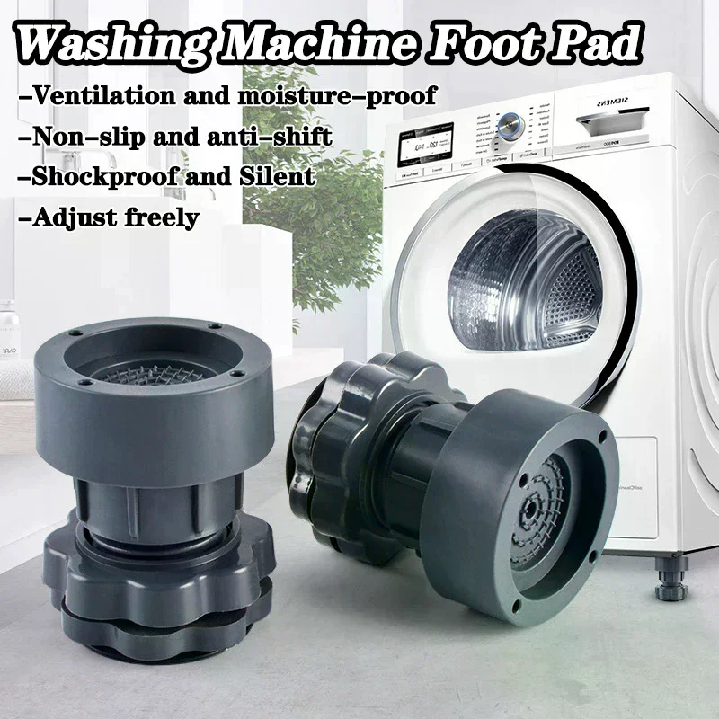 Washing Machine Stand Adjustable Heightener Fridge Dryer Leveling Foot Pad