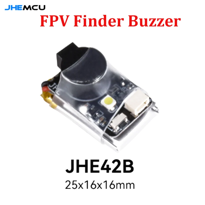 Finder JHE42B 5V Super Loud Buzzer Tracker 110dB with LED Buzzer Alarm For FPV Multirotor Racing Drone Flight Controller