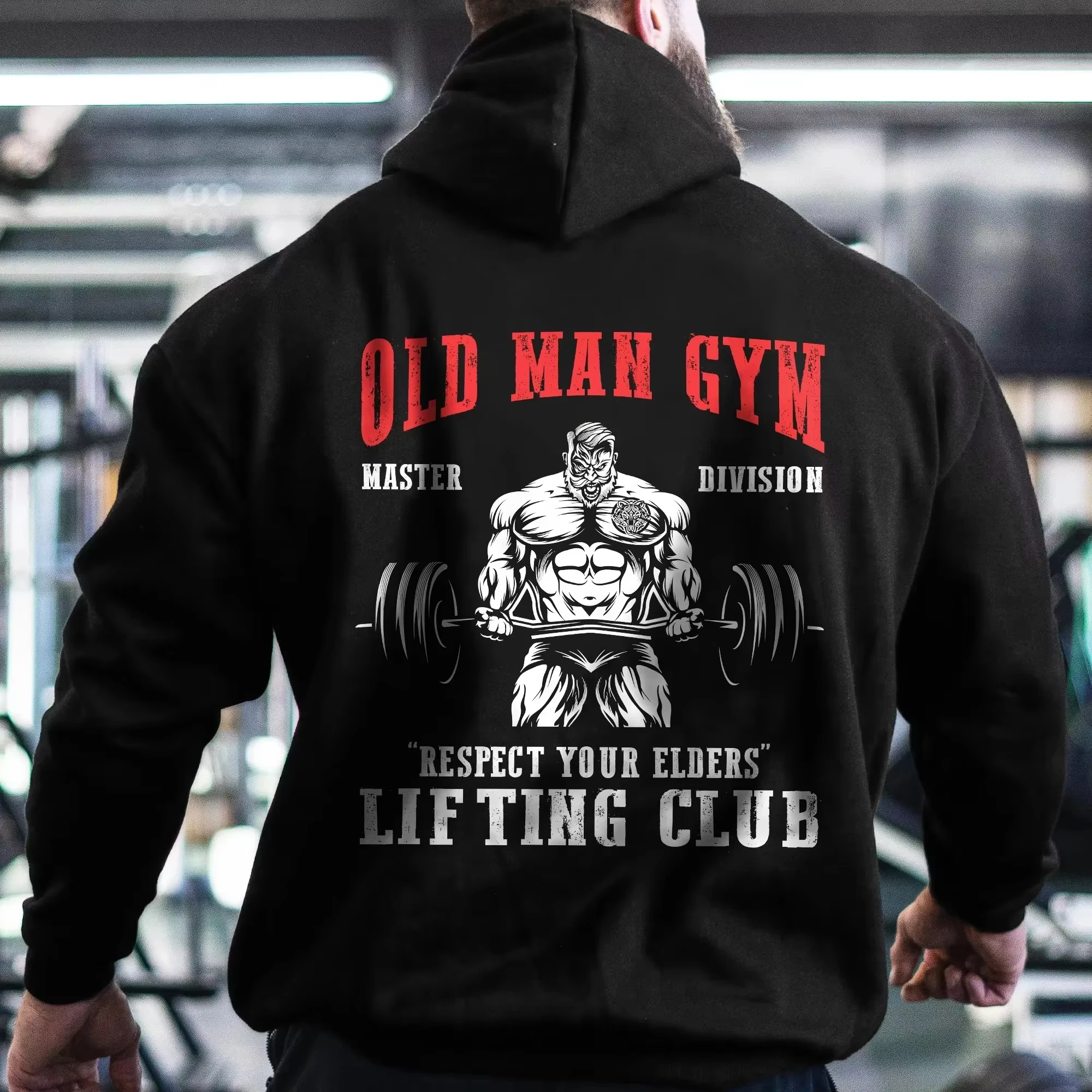 Workout GYM Men's Hoodie Autumn Winter Sweatshirt Male Daily Casual Fashion Pullover Outdoor Gym Fitness Sporty Hooded Coats