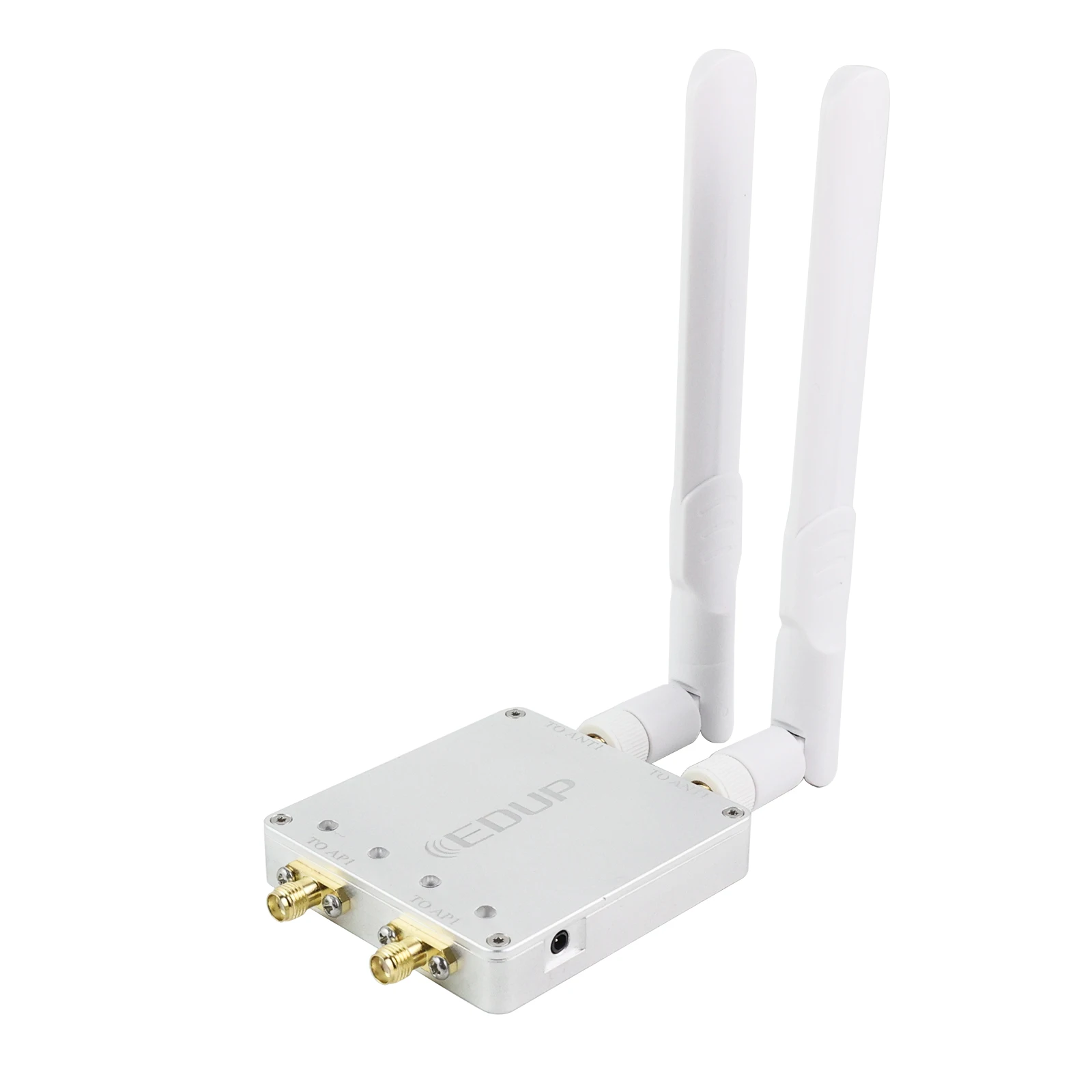 EDUP WiFi Booster 5.8GHz&2.4GHz Signal Extender Long Range Dual 4W Channel Repeater Dual Antenna Power Amplifier for Drone Route