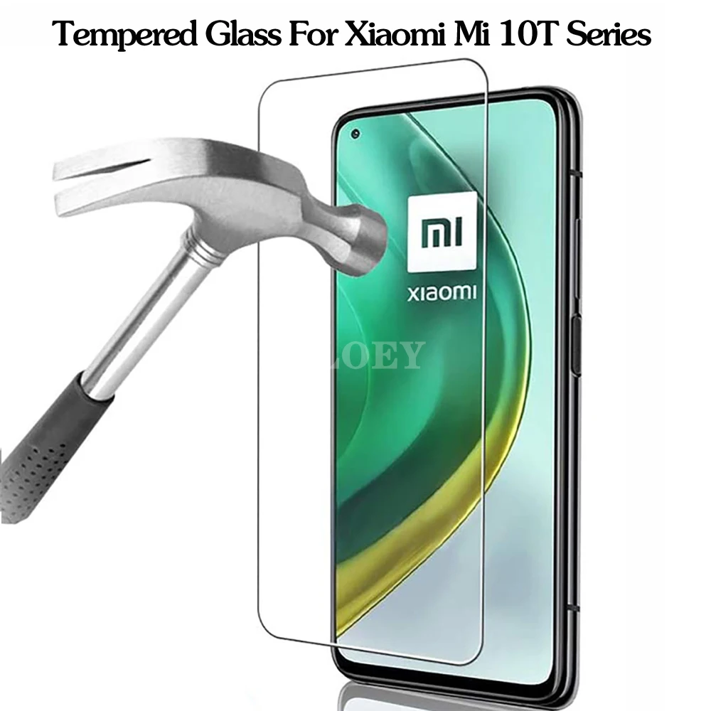 ScreenProtector For Xiaomi Mi 10T Lite 5G Tempered Glass For Xiaomi Mi 10T 10 Lite Mi10t Glass on Xiamoi Mi 10T 10 T Front Film