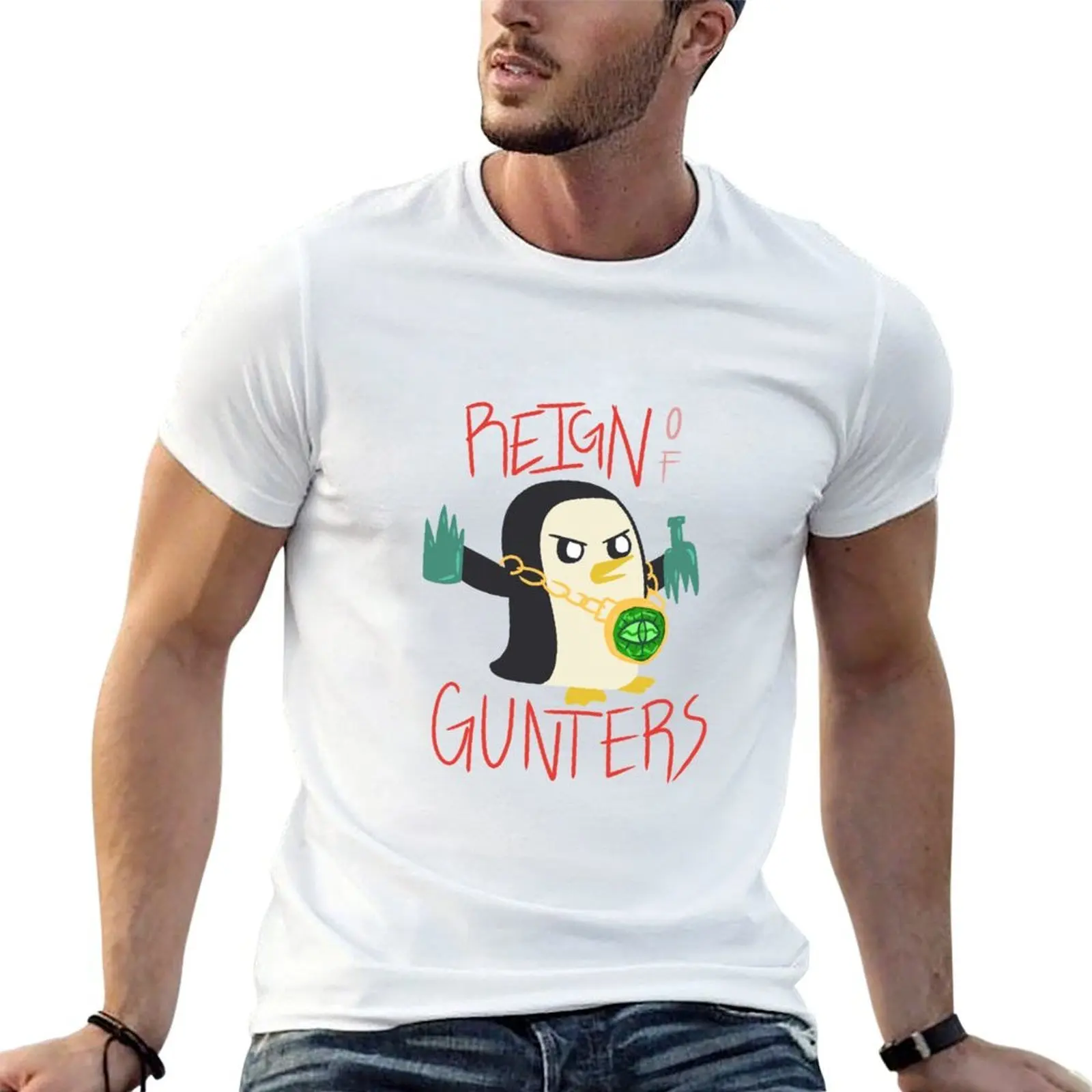 man T-Shirt humor shirts dark shirt funny Gunters for men t shirts Reign man t the of t for casual