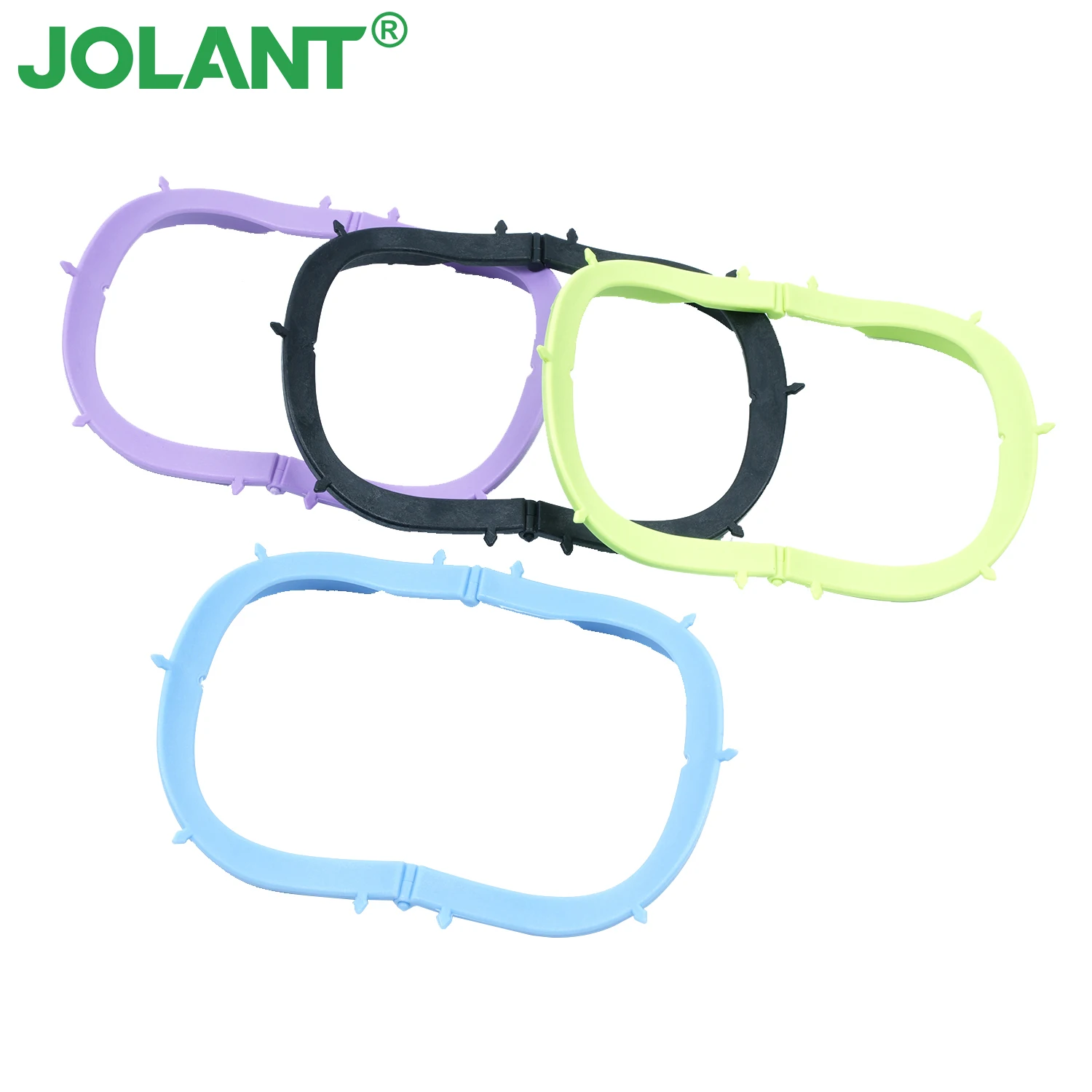 

JOLANT 1 PC Dental Foldable Frame Plastic Rubber Dam Sheets Bracket for Dental Operation 134℃ Oral Barrier Tools