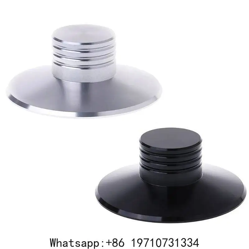 Vinyl record player turntable town, record ballast, shock absorber disc ballast to increase friction, phonograph   accessories