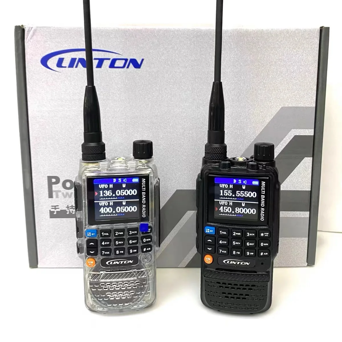 LINGTON New 9910 Long Range Walkie Talkie Profesional Phone APP Wireless Programming Air Band Tow Way Radio GMRS Rechargeable