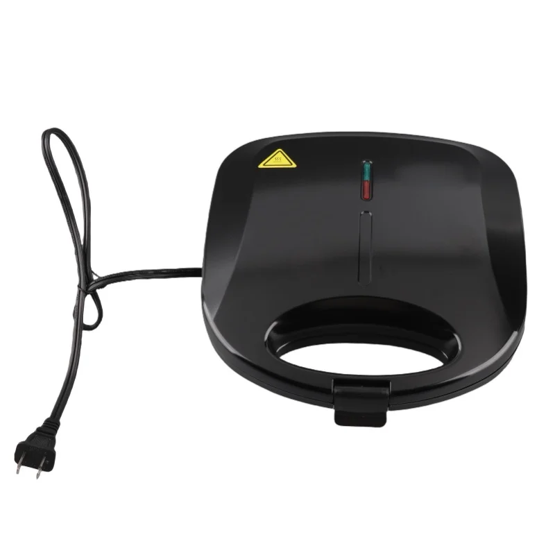 

Электрический гриль-тостер 750 Вт с двусторонним антипригарным покрытием для приготовления стейков, сэндвичей и выпечки хлеба