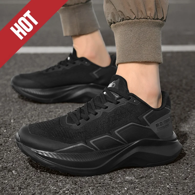 ماراثون أحذية الجري الرياضية للرجال وسادة هوائية قابلة للتنفس خفيفة الوزن للرجال مريحة للمشي أحذية رياضية للتنس في الهواء الطلق #5