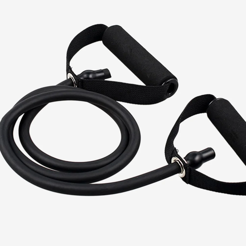 1 قطعة العصابات المقاومة مع مقابض أنابيب التمرين المرنة لليوجا بيلاتيس تجريب شريط مطاطي تمارين اللياقة البدنية التدريب الباب