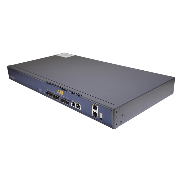 GPON 4 PON OLT 1U Layer3 GPON SNMP,Telnet,CLI,WEB,SSH v2 manage 4 UPLINK 10/100/1000mbps 10G GPON OLT