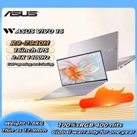 2025 ASUS Vivobook16  AMD-R9-7940H 2.5k 144HZ sottile e leggero portatile business design laptop windows11 pro wifi BT