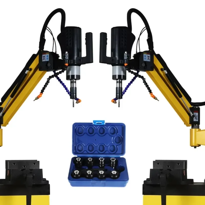 M16 Universal Head CNC Tapping Machine with Automatic Oiling and Air Blowing Featuring a Core Motor Component