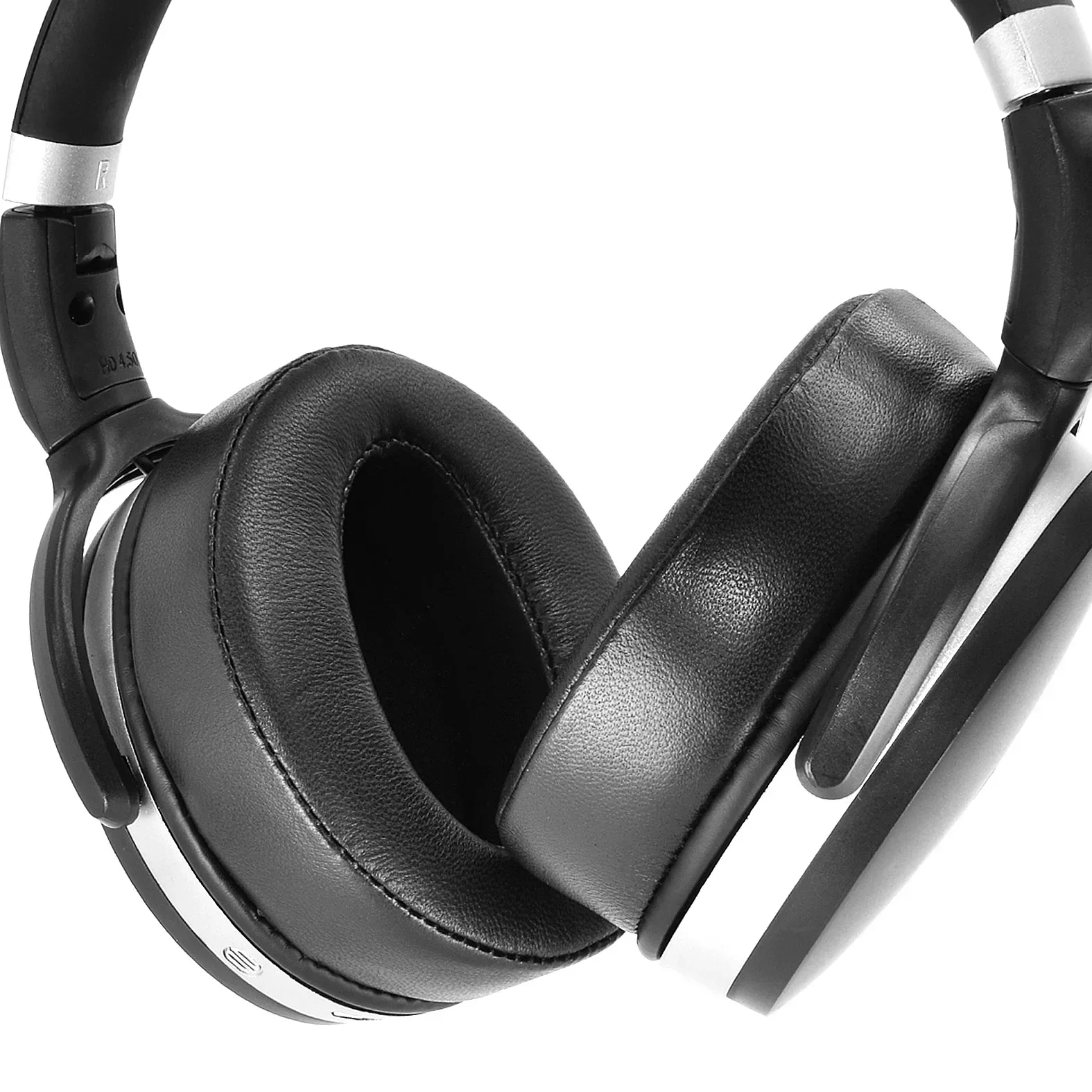 Almohadillas de piel de oveja para Sennheiser HD4.50BT HD4.50BTNC HD4.40BT, orejeras de algodón de mar