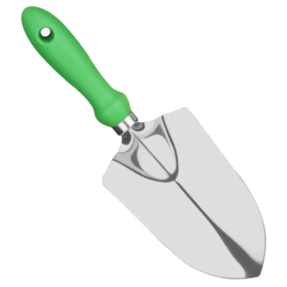 

Ergonomic Iron Garden Shovel Durable Stainless Steel Anti-Rust Spade For Planting Weeding Gardening Tool Gift For Garden Lovers