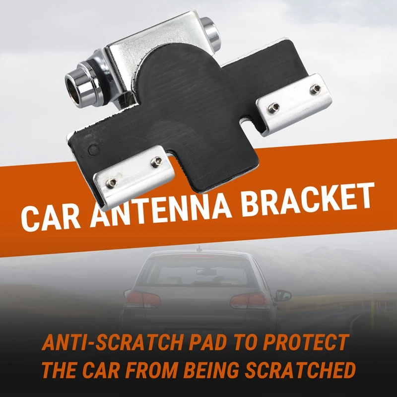 Support d'invite de voiture RB-400 avec câble d'alimentation coaxial d'extension de 5M réglable pour antenne mobile d'autoradio de TYT de quantité