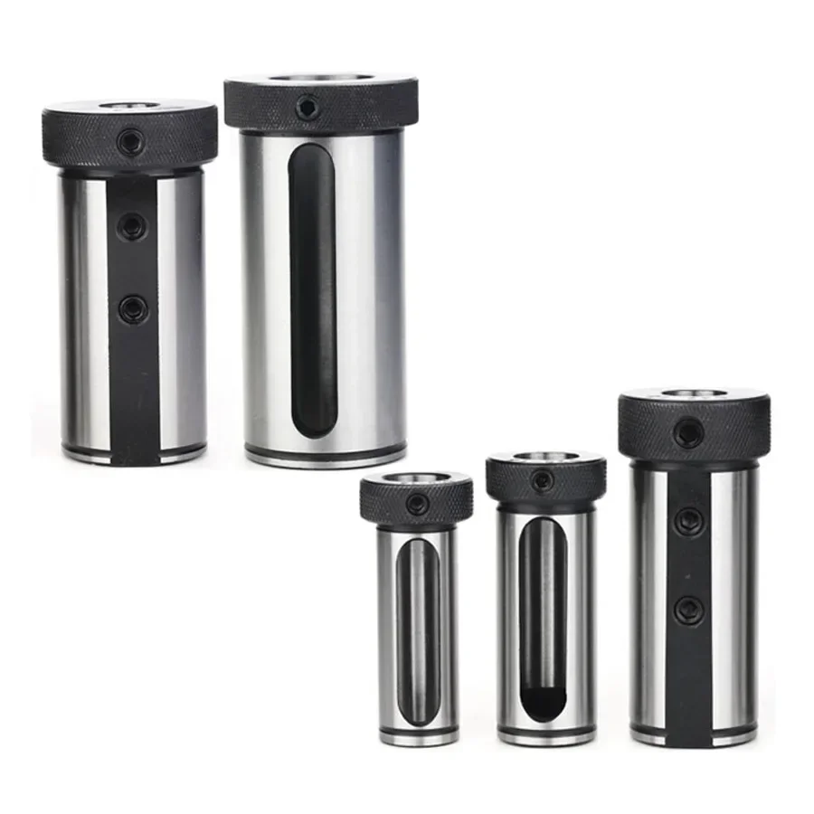 Luva redutora de diâmetro d20/25/30/40, ferramenta de torno cnc para perfuração em u, manga de diâmetro variável, luva guia de furo interno