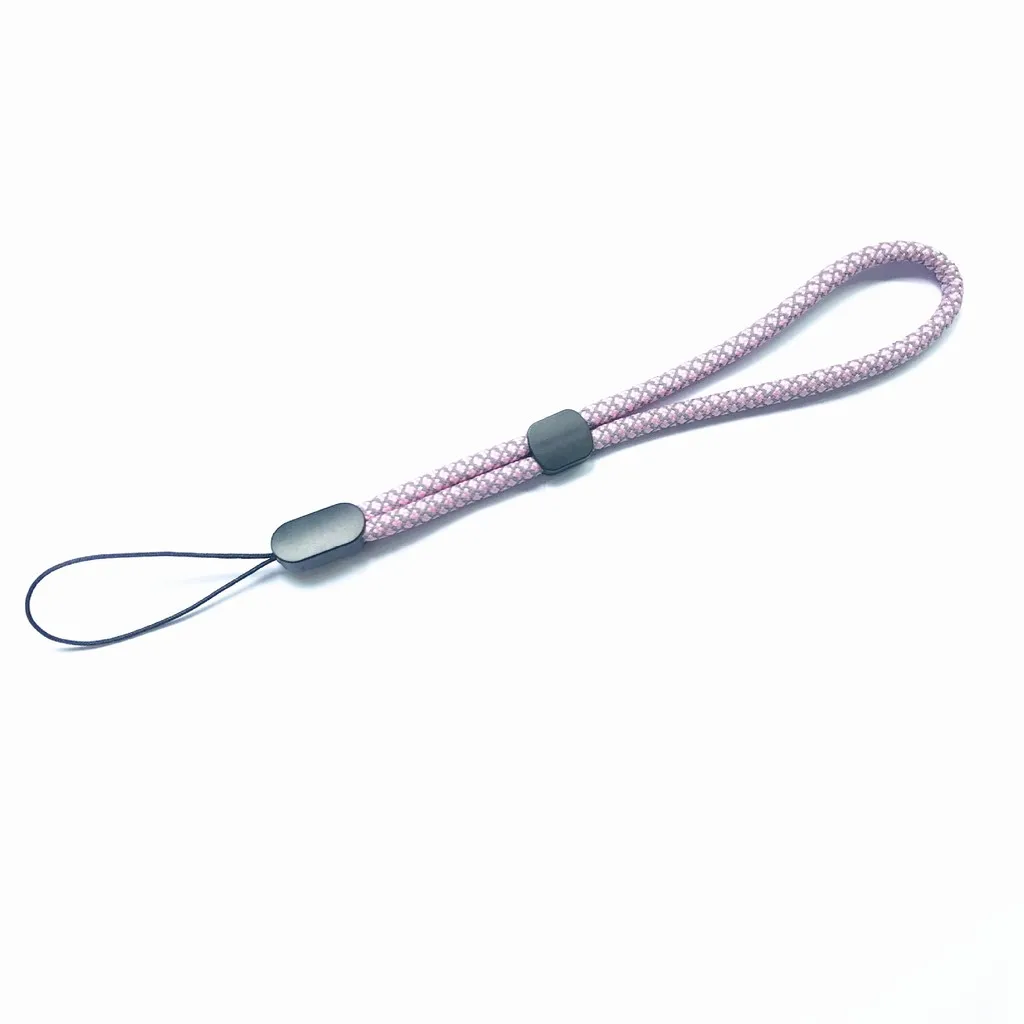 Cinghie per telefoni cellulari chiave USB cordino corto walkie-talkie regolabile cinturino da polso corda da polso Audio cordino per Smartphone anti-perso