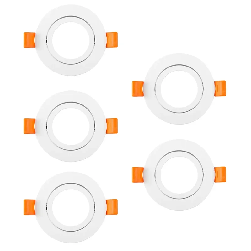

AT43-GU10 Регулируемый светодиодный потолочный точечный светильник, белый алюминиевый круглый каркас, высокое качество