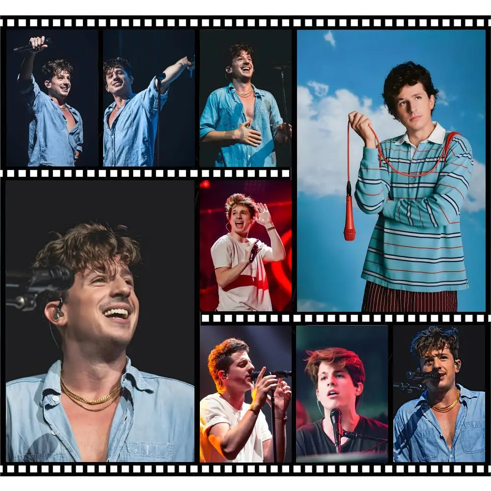 Person Singer Charlie Puth Poster Premium HD Decor Wall Art for Interior Room Makeover Home Accents Gift