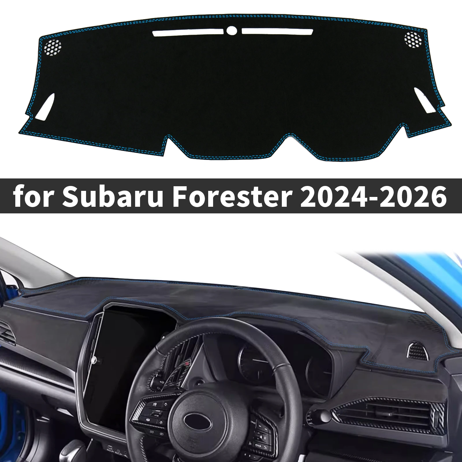 

fit for Subaru Forester 2024 2025 2026 Car Accessories Dashmat Dashboard Cover Pad Protective Carpet DashMat Sunshade