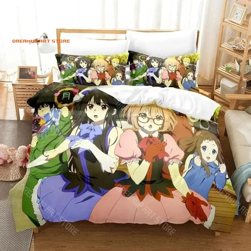 2026 3D Print Beyond The Boundary Bedding Set Single Twin Full Queen King Size Bed Set Adult Kid Bedroom Duvet Cover Sets Anime