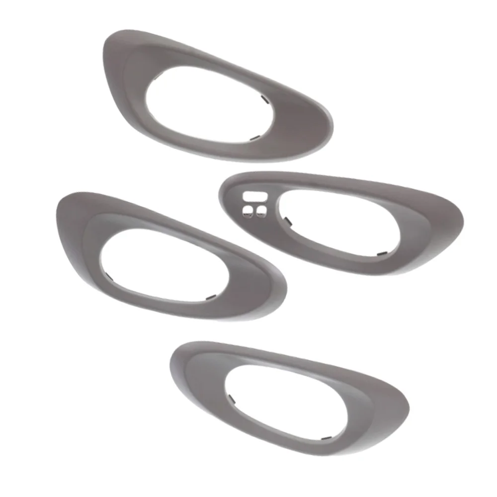 4PCS Car Interior Door Handle Cover Trim Bezel for Chevrolet Trailblazer 2002 2003 2004 2005 2006 2007 2008 2009 Left Hand Drive - view 3