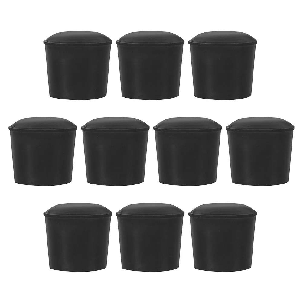 

10 Pcs Anti-scalding Pad Base Anti-slip Chair Leg Mat Rubber Feet Furniture Pads Foot Protector Table Multifunctional Covers