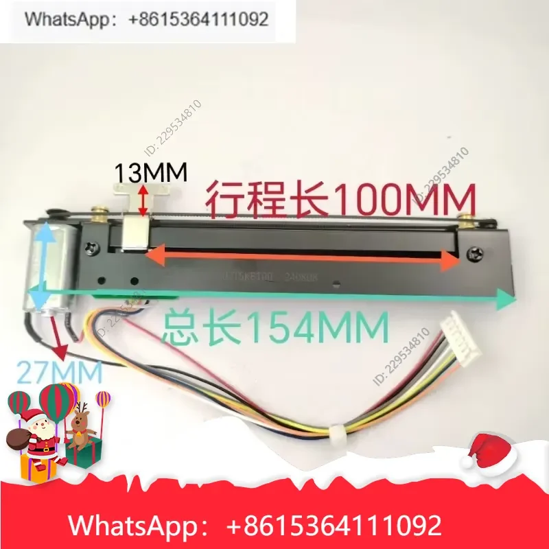 1pc for MSV02T 5KB 10KB 154MM Electric Straight Sliding Fader Potentiometer Stroke 100MM Compatible For Model，practical use